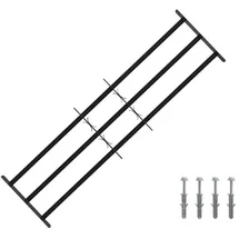 vidaXL Sicherheitsgitter für Fenster mit 3 Querstangen 3 pcs 93-174 cm
