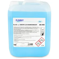 Funny Glas- und Oberflächenreiniger | 10 Liter | Konzentrat