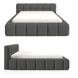 dekori.interiors NUBO Premium 140 x 200 cm Silber
