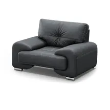beautysofa Relaxsessel Omega 60 x 60 x 90 cm schwarz