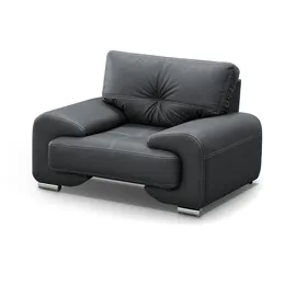 beautysofa Relaxsessel Omega 60 x 60 x 90 cm schwarz