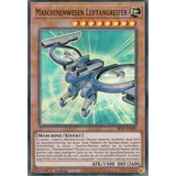 SR10-DE002 - Maschinenwesen Luftangreifer - Super Rare - DE - im Set mit Ultrapro Toploader - Yugioh