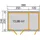 Weka Gartenhaus 254 3,90 x 2,44 m Hellgrau