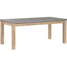 Beliani Gartenmöbel Set 6-tlg. Grau