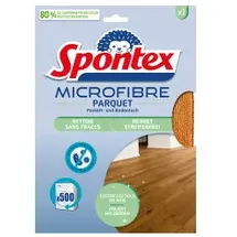Spontex Bodentuch Microfibre Parkett- Mikrofasertuch, 50 x 40cm