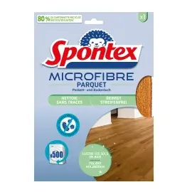 Spontex Bodentuch Microfibre Parkett- Mikrofasertuch, 50 x 40cm