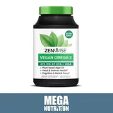 Zenwise Vegan Omega-3 120 Softgel Nähren Ihren Körper Mit Pflanzlich Omega-3S