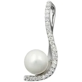 GALLAY Perlenanhänger Silber 25x10mm