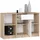Akord Kommode 120 x 77 x 40 cm Sonoma Eiche / Weiß