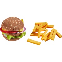 Haba Burger with French Fries