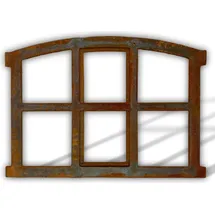 aubaho Stallfenster, Fenster, Gussfenster, Gußeisenfenster, Eisenfenster, Antikfenster