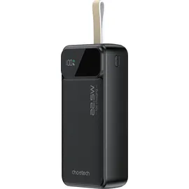 CHOETECH B730 30000mAh 22,5W PD Powerbank (schwarz)