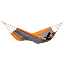 AMAZONAS Silk Traveller 220 x 140 cm techno orange/grau