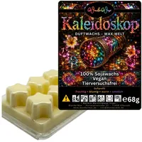 WonderWax Duftwachs WonderWax® Duftwachs 6 Sterne, (Kaleidoskop), Duftrichtung: Kaleidoskop