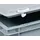Lockweiler Kunststoffkoffer 20 l PP L400xB300xH233mm grau 1 Griff Schiebeverschluss