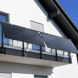 EcoFlow Halterung - Loggia - Silber