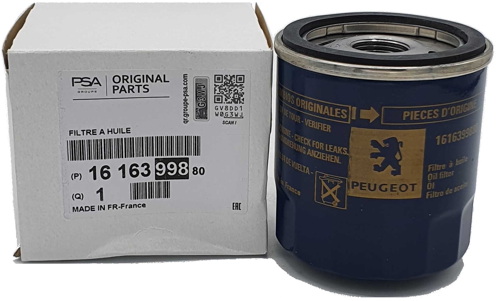 Citroen Peugeot Opel Ölfilter 1616399880