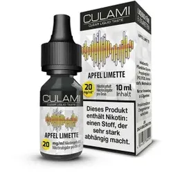 Apfel Limette 10ml 20mg NicSalt Liquid by Culami