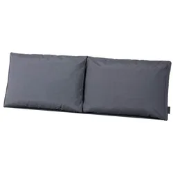 Rückenkissen 2er Set 60x40cm grau