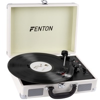 Fenton RP115 Audio-Plattenspieler mit Riemenantrieb Grau Manuell