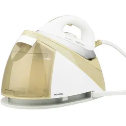H.Koenig V28 hochdruck Dampfbügelstation / gleichbleibender Dampfausstoß: max 150 g/min / horizontale und vertikale Dampfstoßfunktion