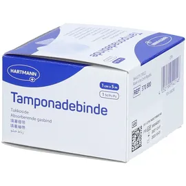 Hartmann Tamponadebinde 1 cmx5 m steril Hartmann