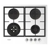 Whirlpool GOFL 629/WH, Weiß, Integriert, 59 cm, Gaskochfeld, Glas, 4 Zone(n) - Weiß