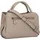 GUESS Handtasche Phoebe Girlfriend Satchel Bag Simply Taupe Logo