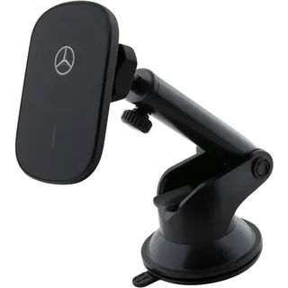 Mercedes-Benz 15W Induktionshalter für Lüftungsschlitze/Glas Schwarz