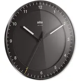 Braun Funkwanduhr 30,00 cm BC 17 B-DCF schwarz