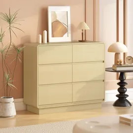 Homcom Sideboard 100 x 86 x 38 cm Beige