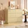 Homcom Sideboard 100 x 86 x 38 cm Beige