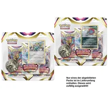 Pokémon Verlorener Ursprung Blister Booster 3er-Pack Schwert & Schild