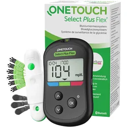 OneTouch Select Plus Flex Blutzucker-Messgerät (mg/dL)
