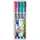 Staedtler Lumocolor 317 Universalstifte 4 St. Schwarz/Mehrfarbig