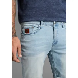 Bruno Banani Jeansshorts »Hutch-Shorts« gerade geschnittene kurze Beine, niedrige Leibhöhe Gr. 38 Länge 32, light blue, , 48280903-38 Länge 32