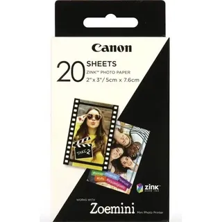 Canon Zink 5 x 7,6 cm 20 Blatt