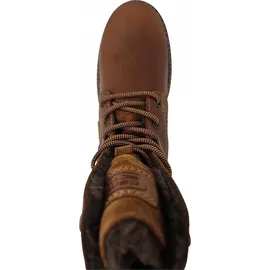 CAMEL ACTIVE Damen, Stiefelette aus echtem Leder braun, - Braun - 40
