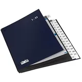 dots Pultordner 1-31 blau