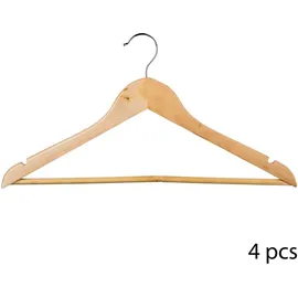 5five simply smart - 4 Kleiderbügel Aus Holz - 5five