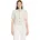 Damen Damen Gr 48 beige cream beige Jersey Obermaterial Polyester 33 Baumwolle 15 Viskose 10 Polyester 2 Elasthan gerade hüftlang Rundhals Sweatjacken Sweatjacke