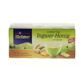 Meßmer Ingwer-Honig Grüner Tee 25x1,75 g