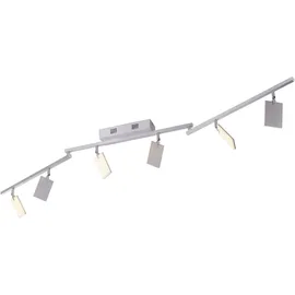 Pure Mira 6 flammig rechteckig Aluminium