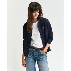 GANT Shield Zip Hoodie Blau M