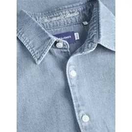 JACK & JONES JORNORREBRO Langarmhemd Blau L