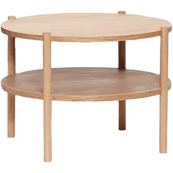 Hübsch - Acorn Sofa-Tisch Round Nature