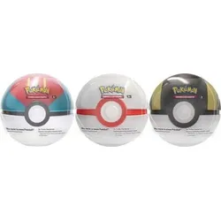 POKÉMON 45530 PKM Pokémon Pokéball Tin, sortiert