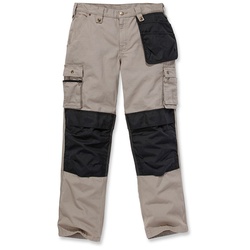 Carhartt Multi Pocket Ripstop Hose, grau, Größe 38 für Männer