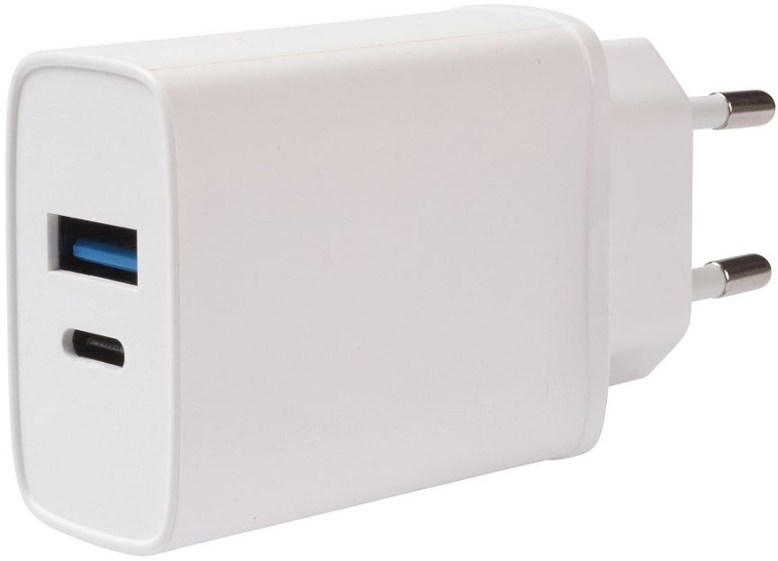 Super Fast Charger, Power Delivery 3.0, Dual Schnellladegerät mit 2 USB Ports, 20W (62401)
