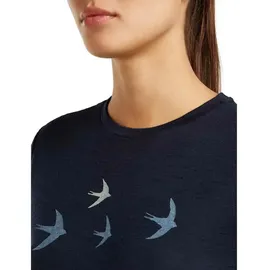 Icebreaker Merino 150 Tech Lite Bird Transit Dunkelblau M